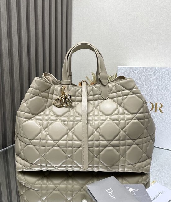 Christian Dior CD TOUJOURS Large Apricot Handbag 2823