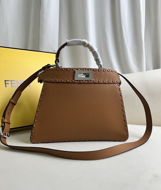 Fendi Peekaboo ISeeU Medium Leather Handbag 8BN327