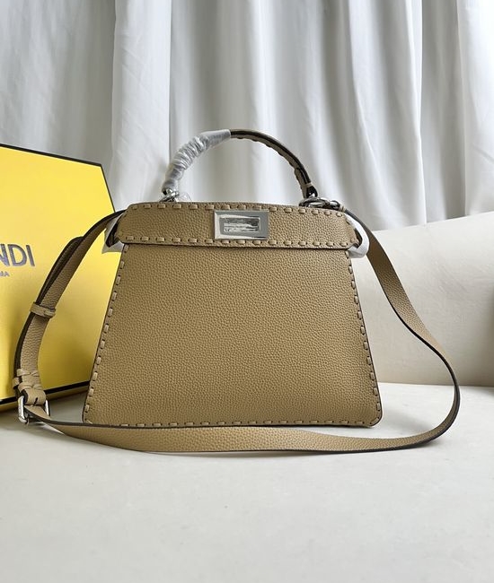 Fendi Peekaboo ISeeU Medium Leather Handbag 8BN327