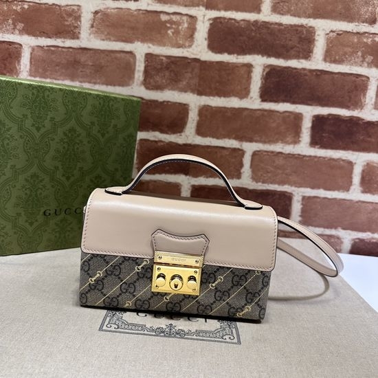 Gucci Horsebit PVC Shoulder Bag 774342