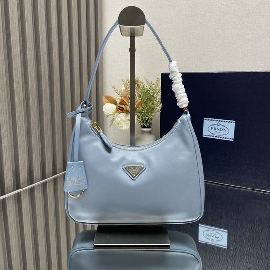 Prada Hobo Nylon Shoulder Bag 1NE204