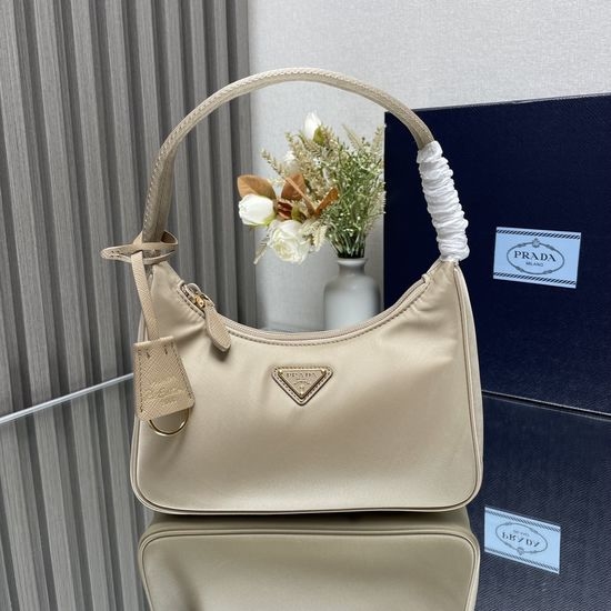 Prada HOBO Gold Hardware Shoulder Bag 1NE515