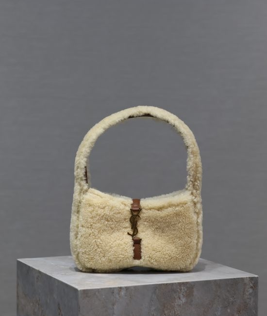 Yves Saint Laurent YSL Le 5A7 Shearling Mini Bag 710310