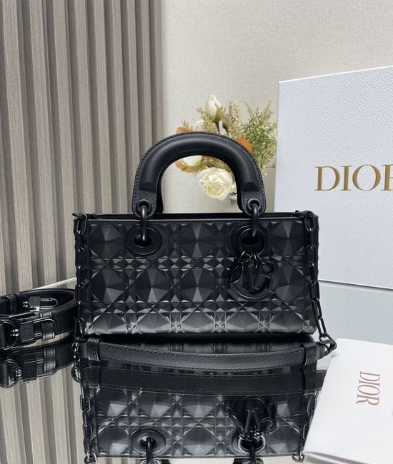 Christian Dior CD Lady DJoy Black Diamond Pattern 0613