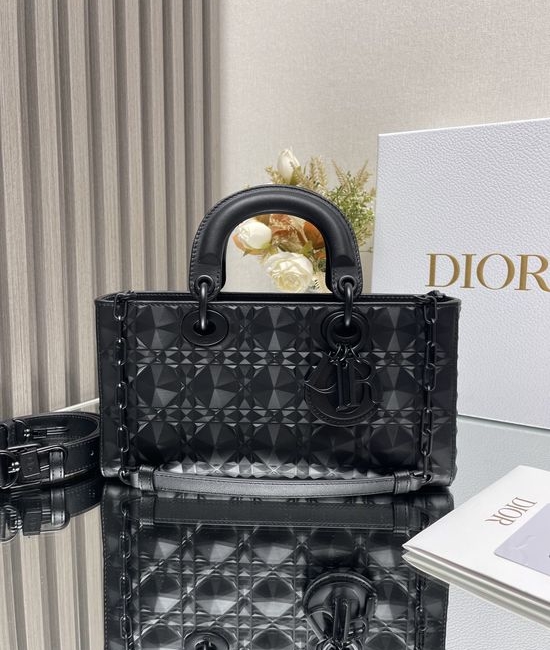 Christian Dior CD Lady DJoy Quilted Shoulder Bag 18725