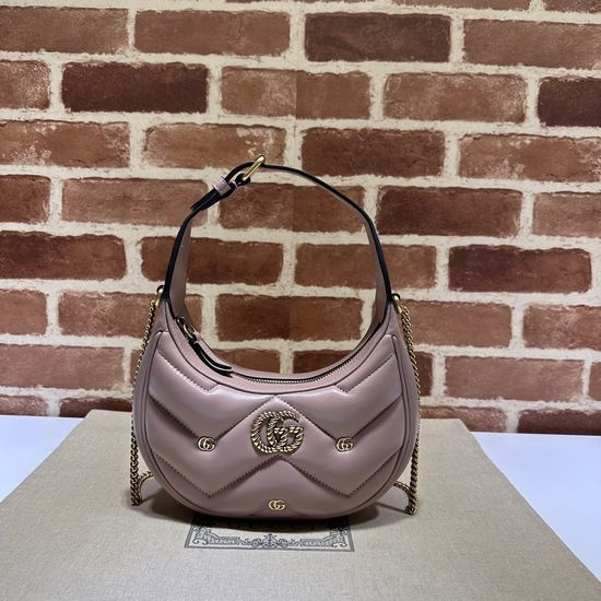 Gucci Nude Pink Mini G Handbag 770983