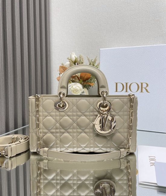 Christian Dior CD Lady D-Joy Lambskin Handbag 0540