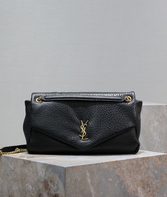 Yves Saint Laurent YSL CALYPSO Embossed Lambskin Chain Bag 777399