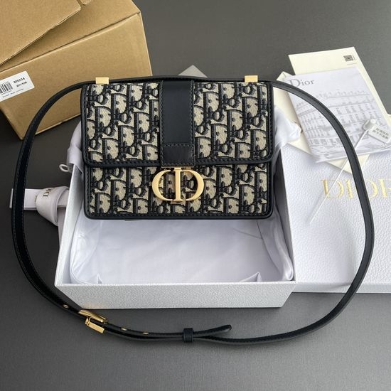 Christian Dior CD 30Montaigne Oblique Print Handbag M9234