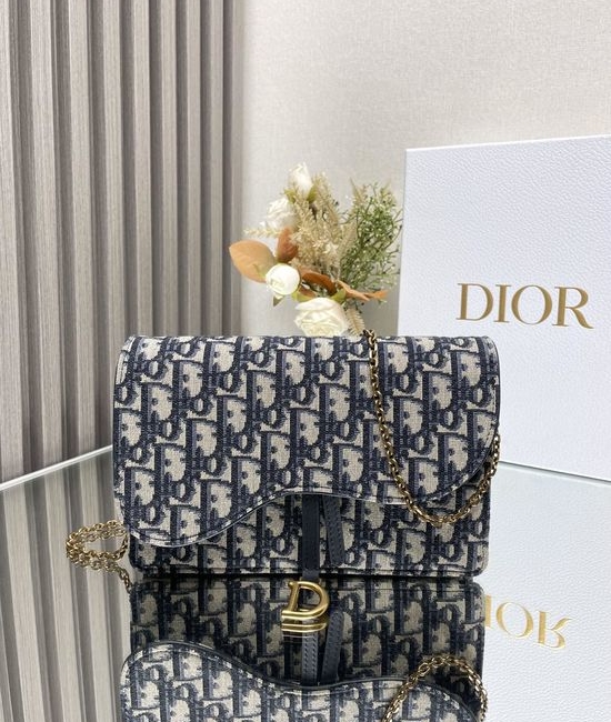 Christian Dior CD Chain Shoulder Bag