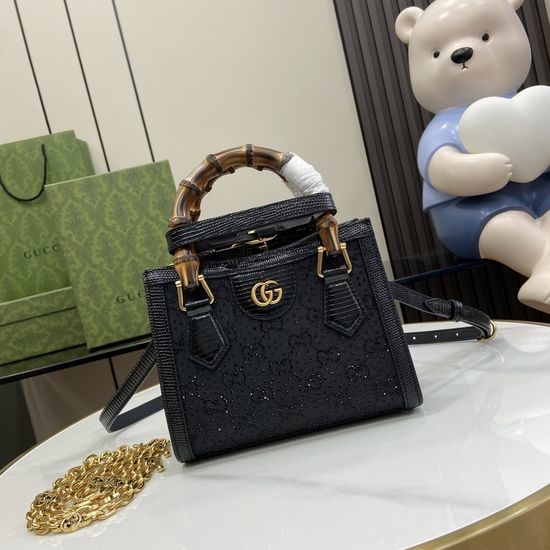 Gucci Diana Mini Bamboo Tote Bag 707449