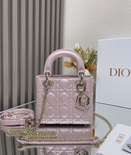 Christian Dior CD Lady Lambskin Shoulder Bag 0505