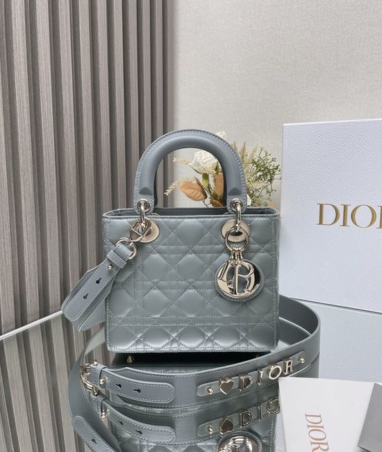 Christian Dior CD Lady ABC Lambskin Handbag 0538
