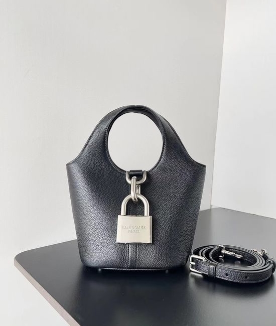 Balenciaga Locker Hobo Bag With Lock 771635