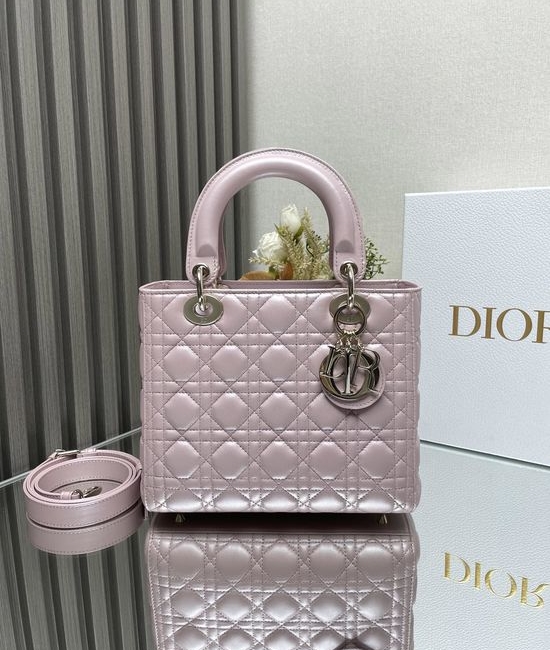 Christian Dior CD Lady Christian Dior CD Quilted Lambskin Handbag