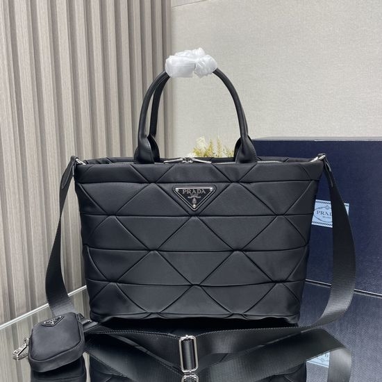 Prada Quilted Nylon Mummy Bag 1BG435