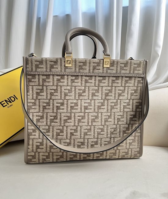Fendi Sunshine Medium Chenille Tote Bag 2252