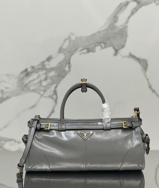 Prada LuxSoftBag Vintage Style Leather Bag 1BA426