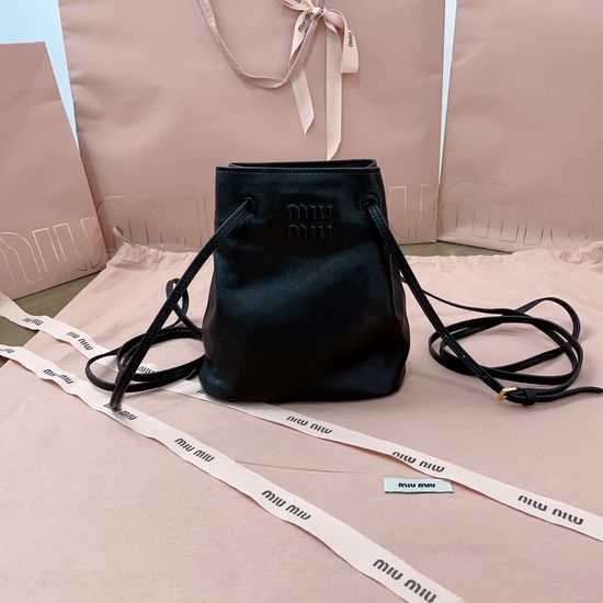 Miu Miu Mini Bucket Bag Soft Lambskin 5NF460