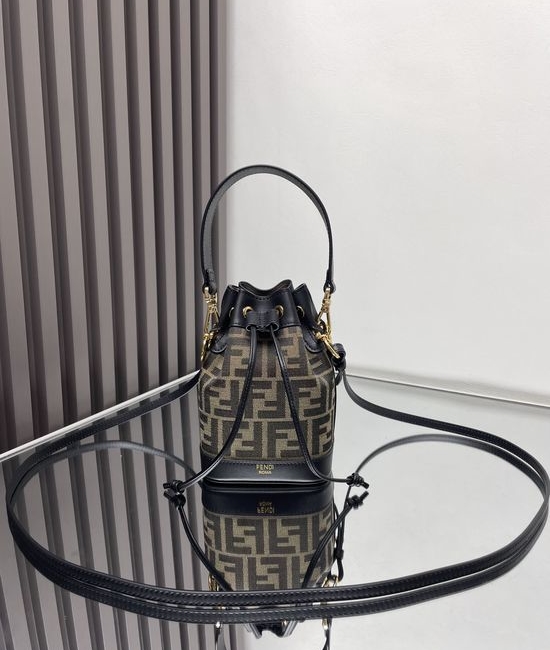 Fendi Mon Tresor Sequined Small Bucket Bag 226