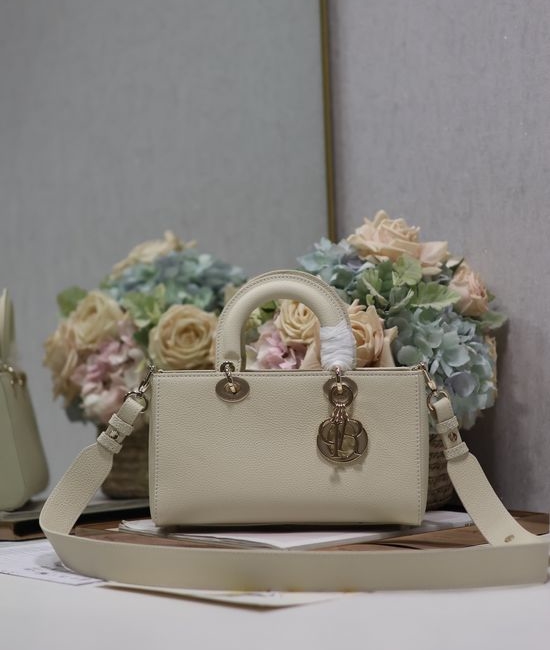 Christian Dior CD Lady D-Sire Calfskin Handbag 1150