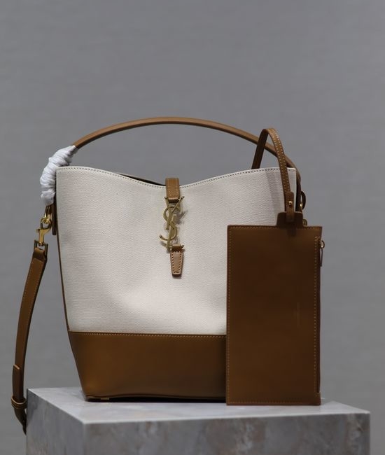 Yves Saint Laurent YSL LE 5A7 Series Water Bucket Bag with Handheld 742828