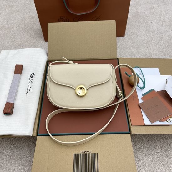 Loro Piana Ghiera Mini Saddle Bag FAN9608