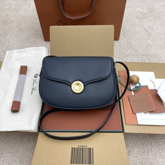 Loro Piana Ghiera Small Saddle Bag FAN9607 4571