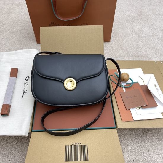 Loro Piana Ghiera Small Saddle Bag FAN9607 4570
