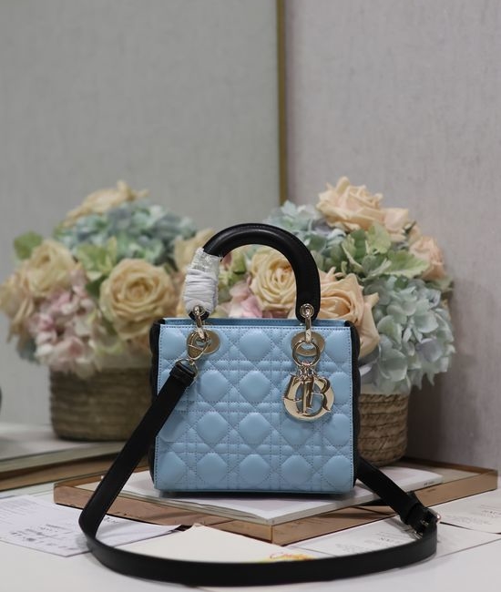 Christian Dior CD Lady Christian Dior CD Quilted Lambskin Handbag 0531