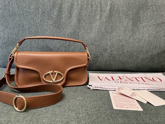 Valentino VLOGO SIGNATURE Lambskin Handbag 2233