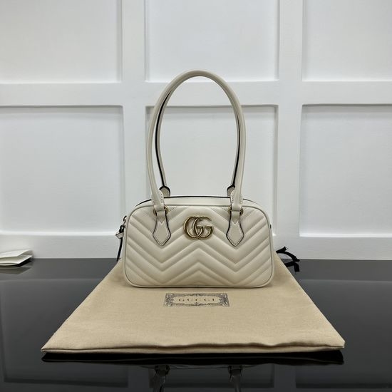 Gucci GG Marmont Small Matelasse Top Handle Bag 795199