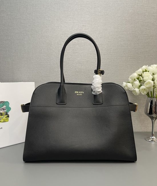 Prada Grained Leather Large Tote Bag 1BG508