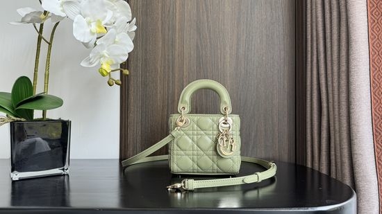 Christian Dior CD Lady Micro Lambskin Handbag 18721