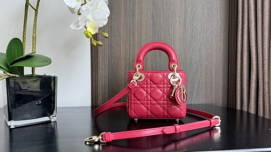 Christian Dior CD Lady Micro Lambskin Mini Bag 6601