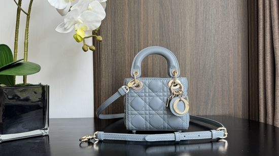 Christian Dior CD Lady Micro Bag Lambskin Leather 6601