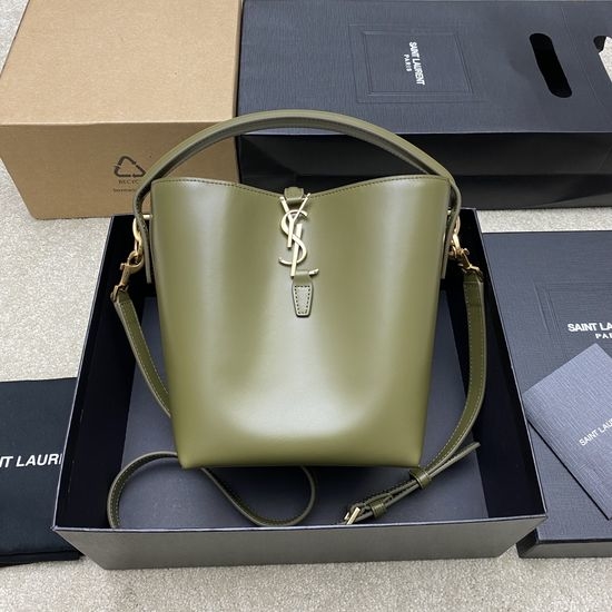 Yves Saint Laurent YSL LE 5A7 Small Bucket Bag with Handle 749036 11515