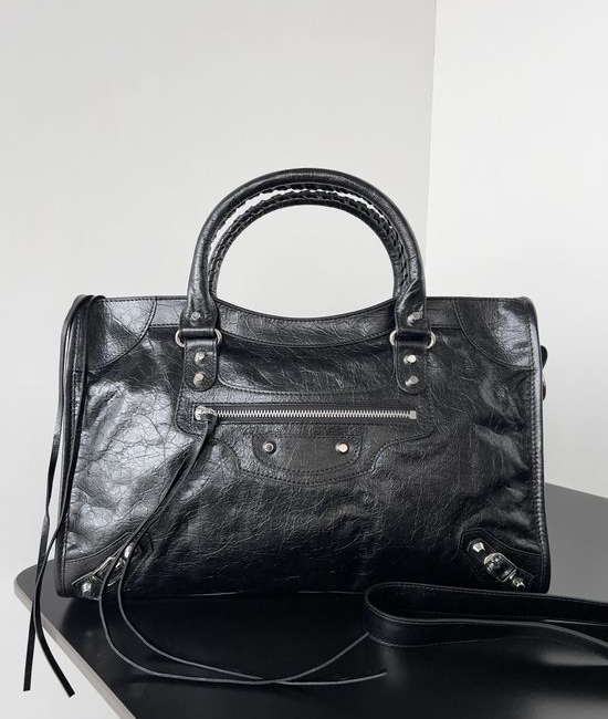 Balenciaga Le City Series Leather Shoulder Bag 823058