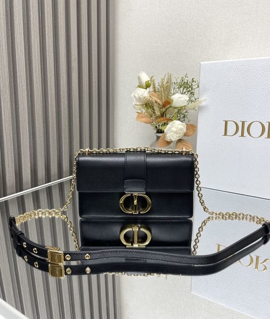 Christian Dior CD Montaigne Full Grain Leather Bag 9207
