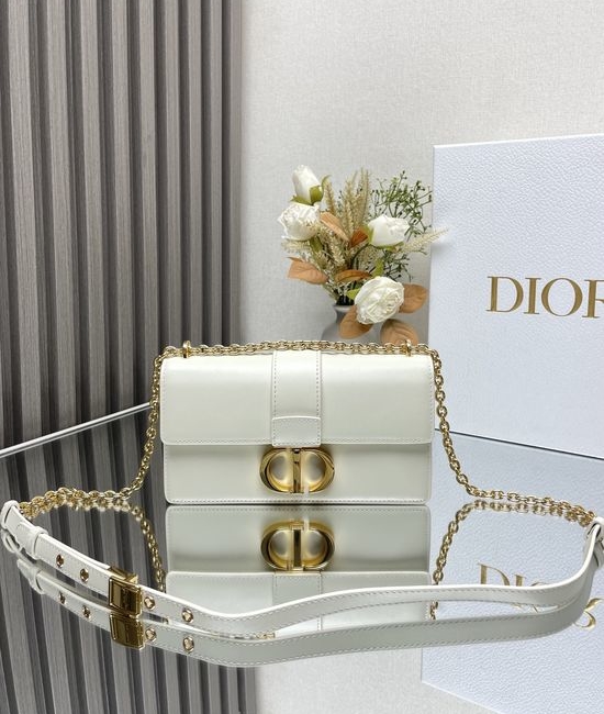 Christian Dior CD Montaigne Leather Chain Bag 9207