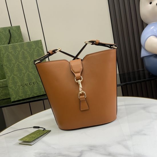 Gucci Mini Bucket Leather Shoulder Bag 782908
