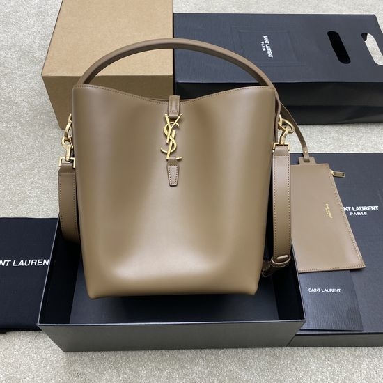 Yves Saint Laurent YSL 5A7 Series Large Bucket Bag with Italian Calfskin 11167
