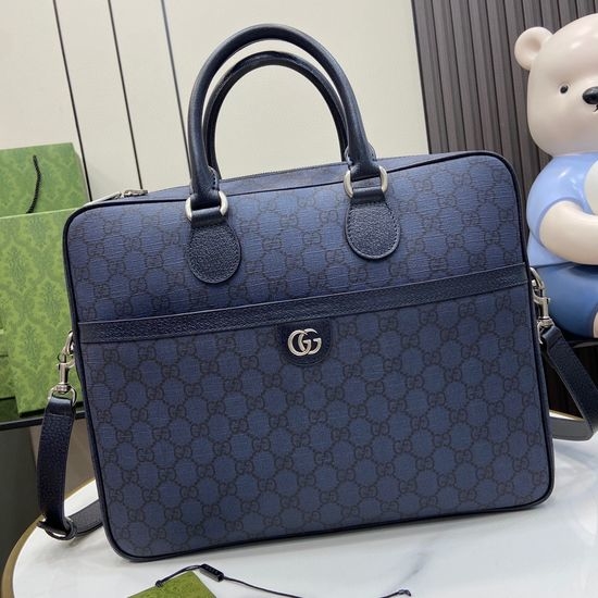 Gucci Ophidia GG Supreme Canvas Briefcase 792116