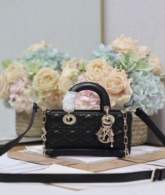 Christian Dior CD Lady DJoy Lambskin Quilted Bag 0540