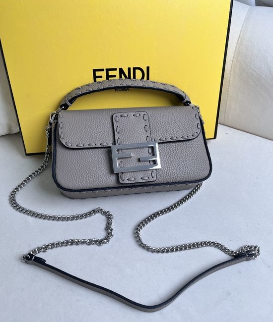 Fendi Baguette Vintage Handmade Leather Bag 8007