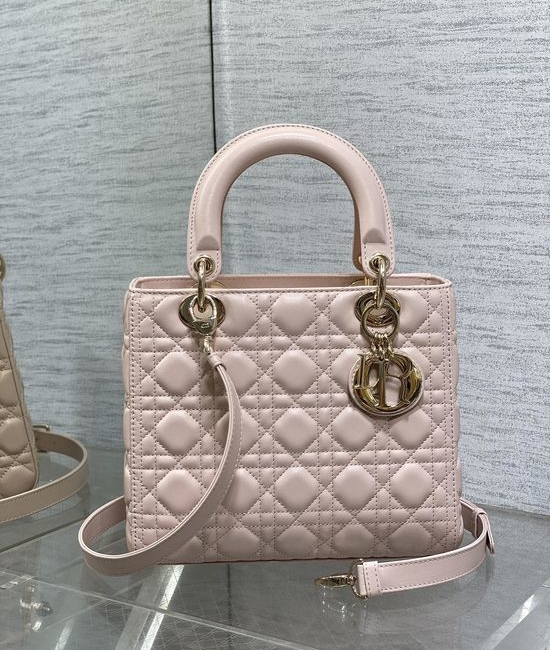 Christian Dior CD Lambskin Lady Flap Bag 6605