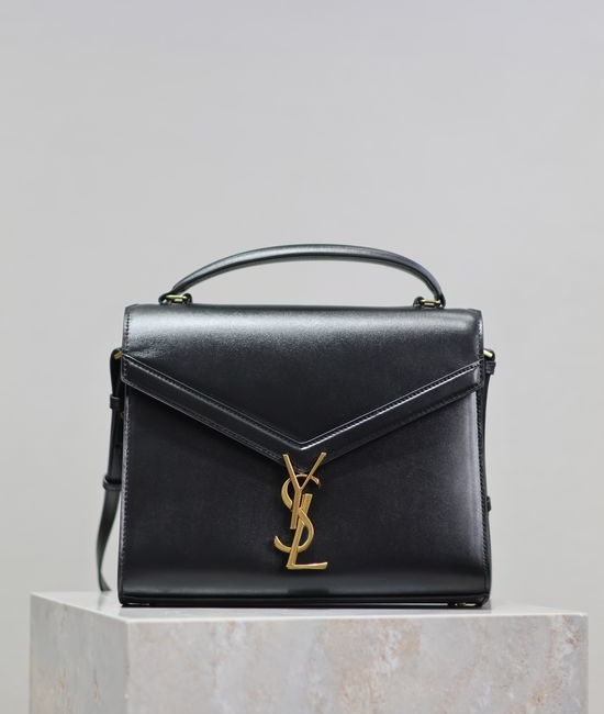 Yves Saint Laurent YSL CASSANDRA Grain Leather Briefcase 578000