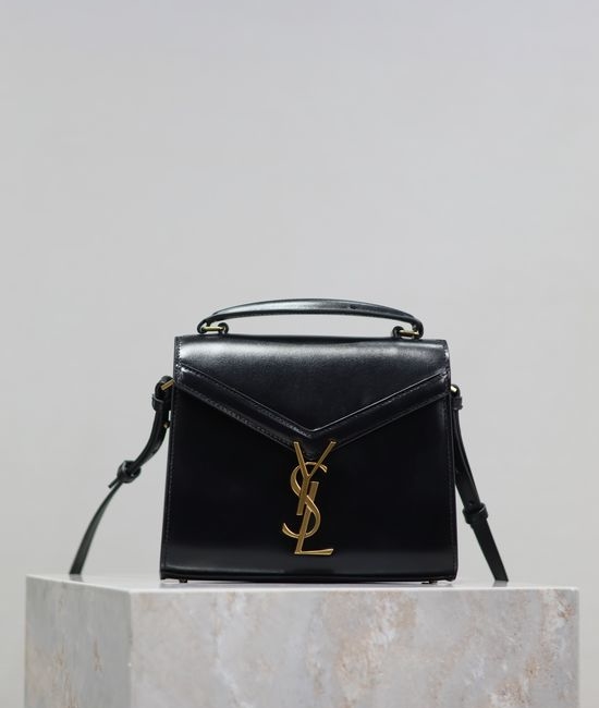 Yves Saint Laurent YSL Cassandra Mini Caviar Leather Bag 602716