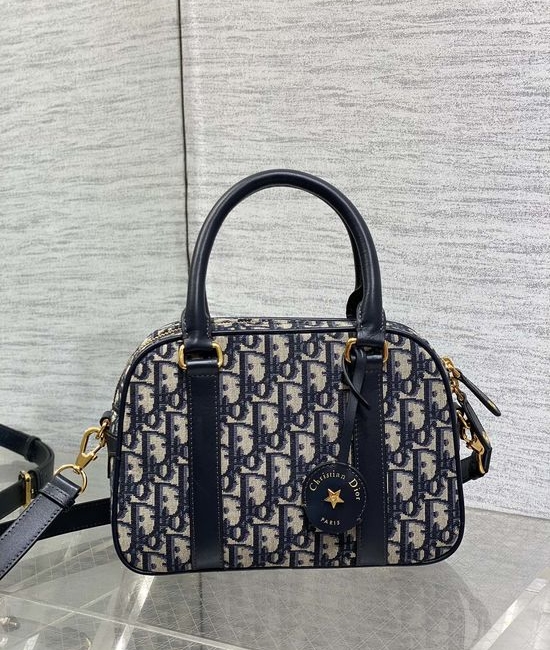 Christian Dior CD D-Vibe Medium Bowling Bag 5123