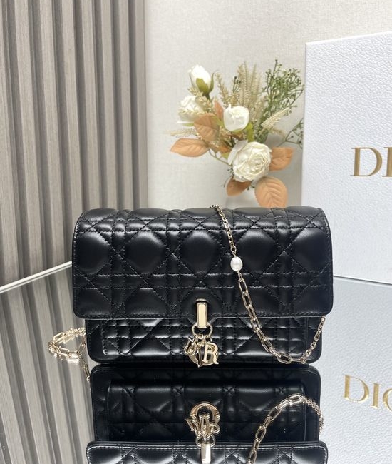 Christian Dior CD Lady Christian Dior CD Elegant Lambskin Clutch 3115